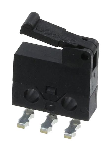 Omron/partner Stock D2Mq-4L-1-R Microswitch, Spdt, 0.5A, 30V, 0.39N