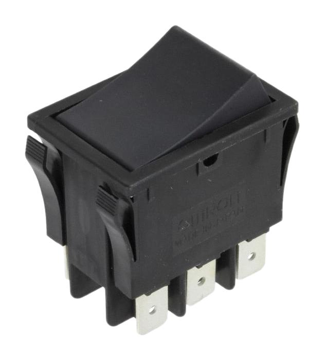 Omron/partner Stock A8G-107-1-24 Rocker Switch, Dpdt, 20A, 250Vac, Panel