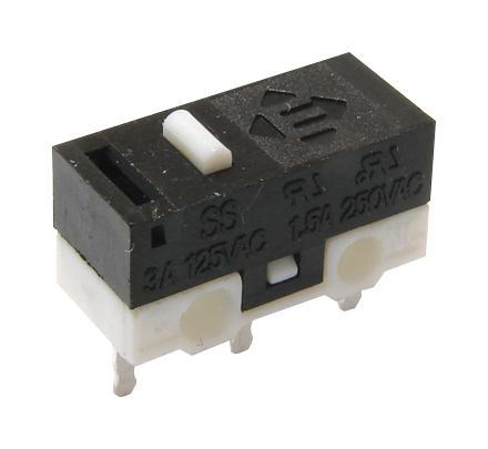 E-Switch Ss0750300F070P1A Microswitch, Spdt, 3A, 125Vac, 70Gf