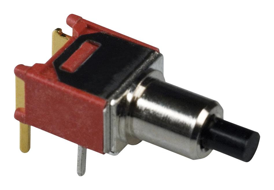 E-Switch 800Sp9B7M6Re Pushbutton Switch, Spst-No, 20V, R/a Th