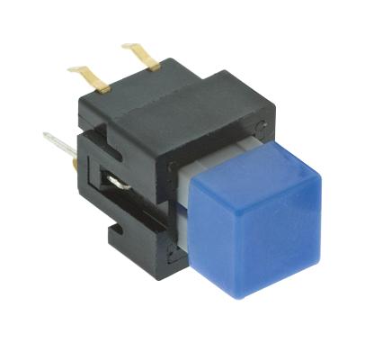 E-Switch Lp15R1Whtblu-N Pb Switch, Spst-No, 0.001A, 20Vdc, Th