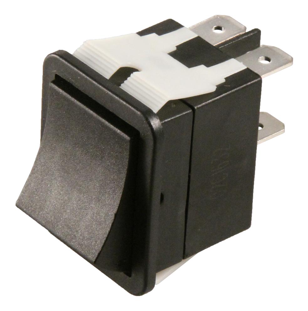 E-Switch Wb242D1100 Rocker Switch, Dpst, 20A, 125Vac, Panel