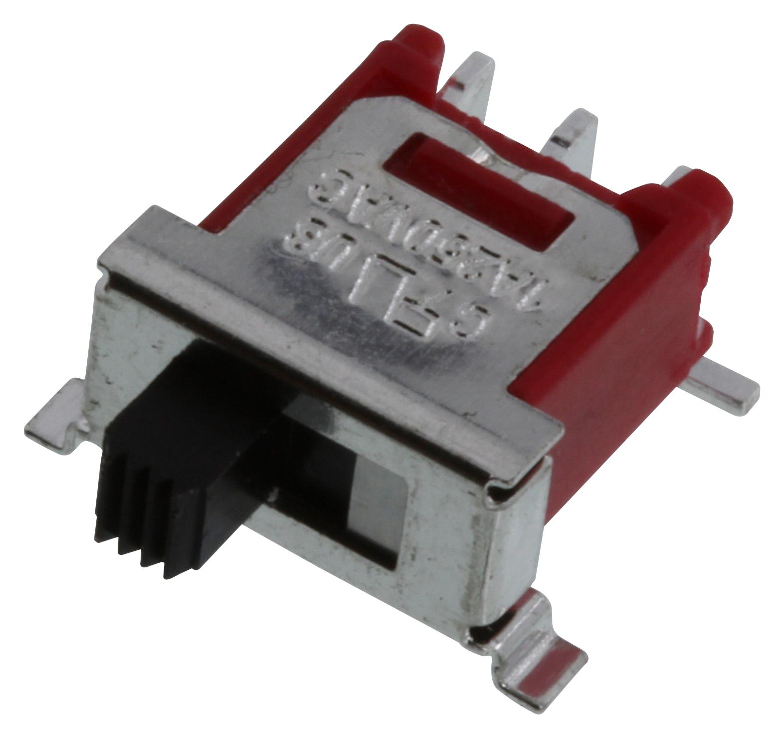 E-Switch 500Assp1M6Re Slide Switch, Spdt, 3A, 120Vac, Th