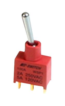 E-Switch 100Awsp3T1B4M2Re Toggle Switch, Spdt, 5A, 120V/28V, Th