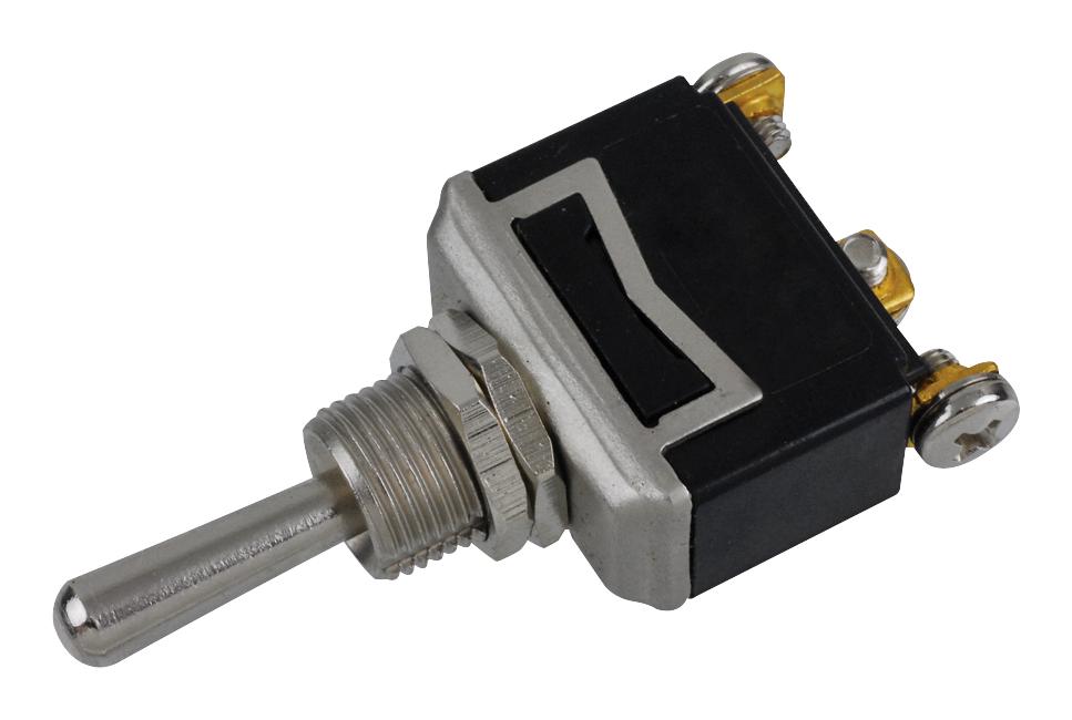 E-Switch St16Dd00 Toggle Switch, Spdt, 20A, 125Vac, Panel