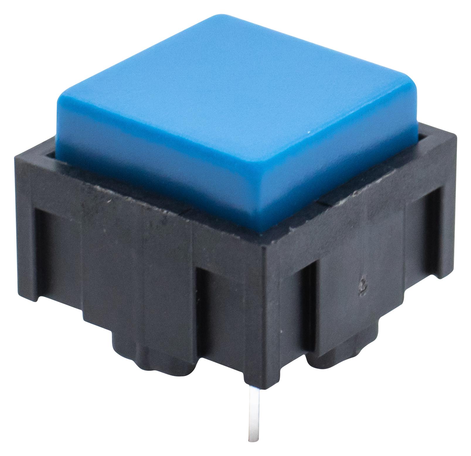 E-Switch 320.01E11Blu Tactile Switch, 0.025A, 50Vdc, Th, 120Gf