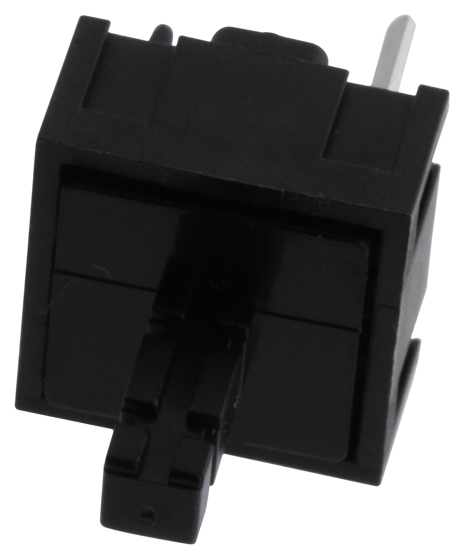 E-Switch 320.03E11Blk Tactile Switch, 0.025A, 50Vdc, Th, 135Gf