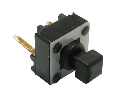 E-Switch Tl59Af100Q Tactile Switch, 0.05A, 12Vdc, Th, 100Gf