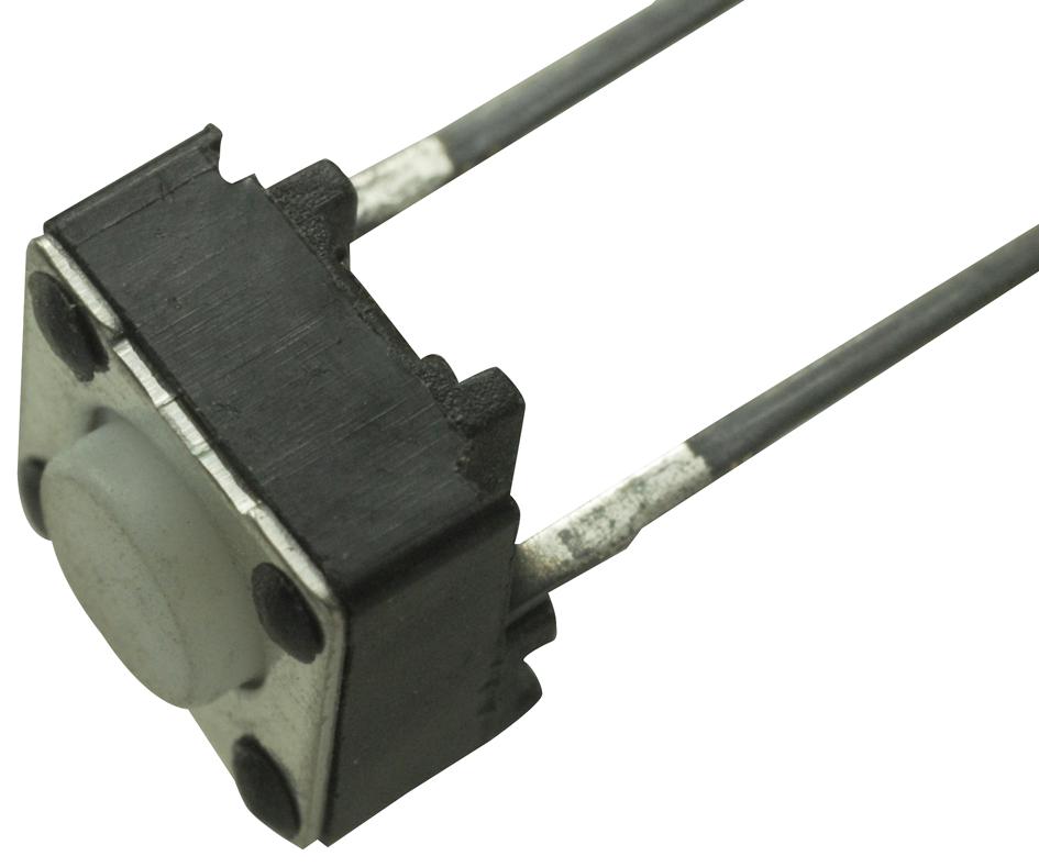 E-Switch Tl59Nf160Q Tactile Switch, 0.05A, 12Vdc, Th, 160Gf