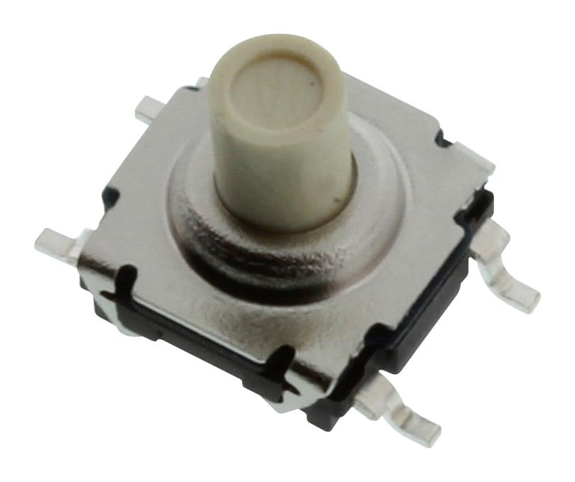 E-Switch Tl6120Cf160Qg Tactile Switch, 0.05A, 12Vdc, Smd, 160Gf