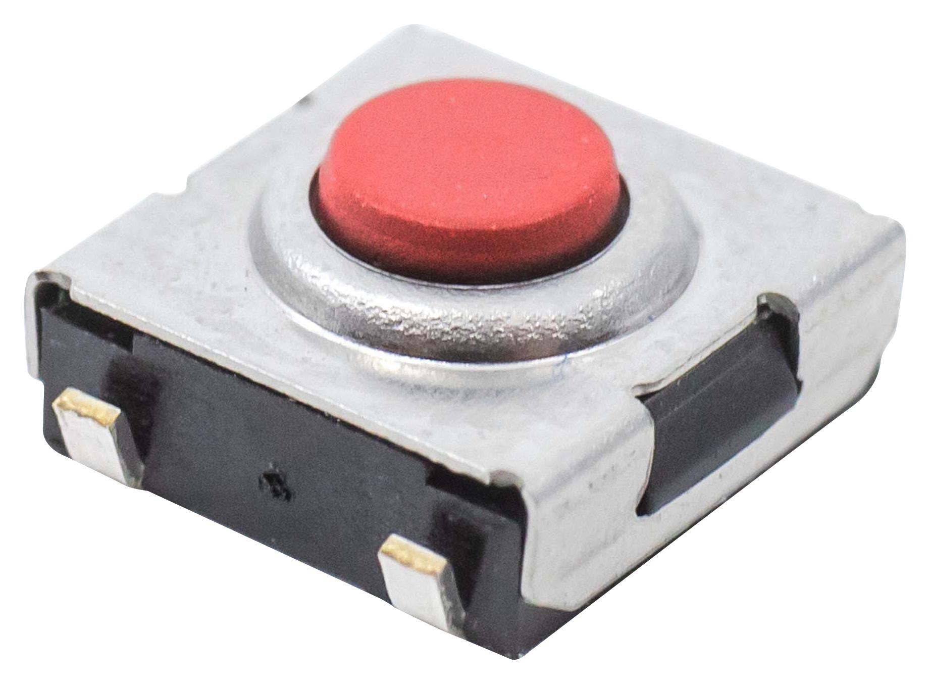 E-Switch Tl6800Af260Qj Tactile Switch, 0.05A, 12Vdc, Smd, 260Gf