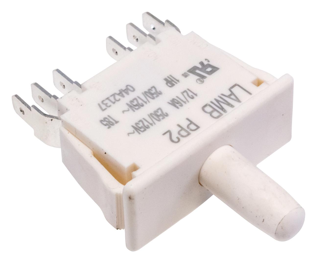 E-Switch Pp2-1H7-2A2 Detector Switch, Dpdt, 16A