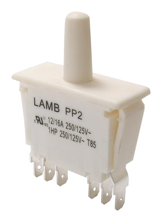 E-Switch Pp2-1U7-2B2 Detector Switch, Dpdt, 16A