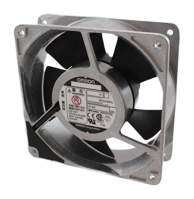 Omron/partner Stock R87F-A4A15Mp Ac Fan, 2-Pole, 14W, 2700Rpm, 120X38mm