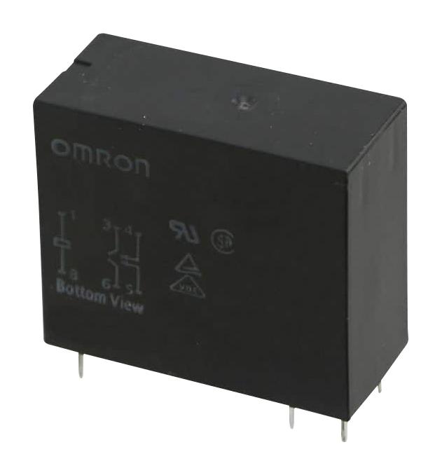 Omron/partner Stock G2R-2A4-Dc24 Power Relay, Dpst-No, 24Vdc, 4A, Th