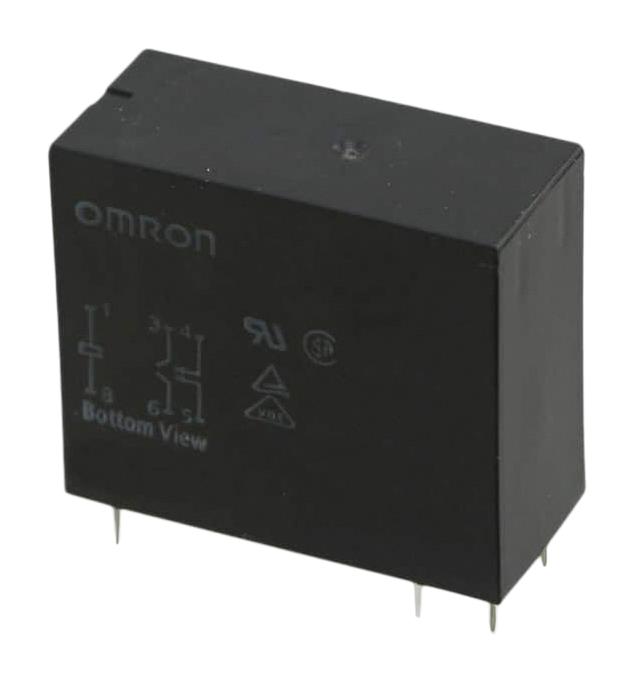 Omron/partner Stock G2R-2A4-H-Dc5 Power Relay, Dpst-No, 5Vdc, 3A, Th