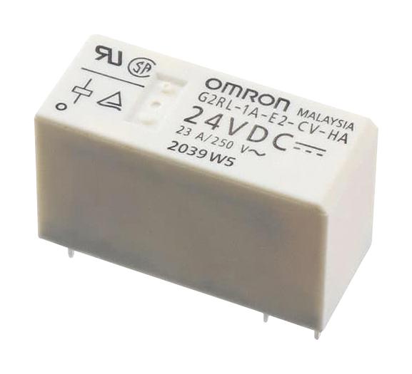 Omron/partner Stock G2Rl-1A-E2-Cv-Ha-Dc24 Power Relay, Spst-No, 24Vdc, 23A, Th