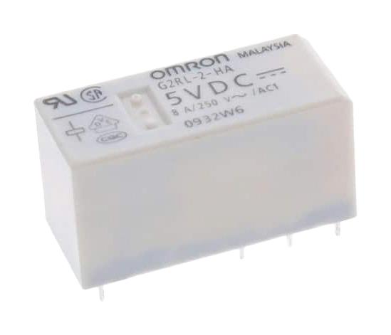 Omron/partner Stock G2Rl-2-Ha-Dc5 Power Relay, Dpdt, 5Vdc, 8A, Th