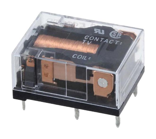 Omron/partner Stock G6Ck-2114P-Us-Dc6 Power Relay, Spst-No/spst-Nc, 6V, 8A, Th