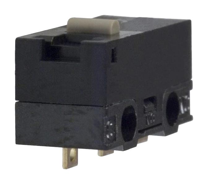 Omron/partner Stock D2F-01F-D Microswitch, Spdt, 0.1A, 30Vdc, 0.74N