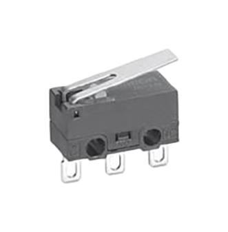 Omron/partner Stock D2F-F-D Microswitch, Spdt, 1A, 125Vac, 0.74N