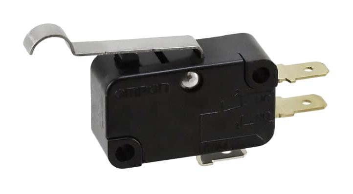 Omron/partner Stock V-154-1C26 Microswitch, Spdt, 15A, 250V/8V, 2.45N