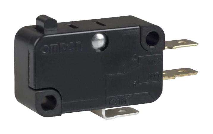 Omron/partner Stock V-15G-2C25-K Microswitch, Spst-Nc, 15A/250V/8V, 200Gf