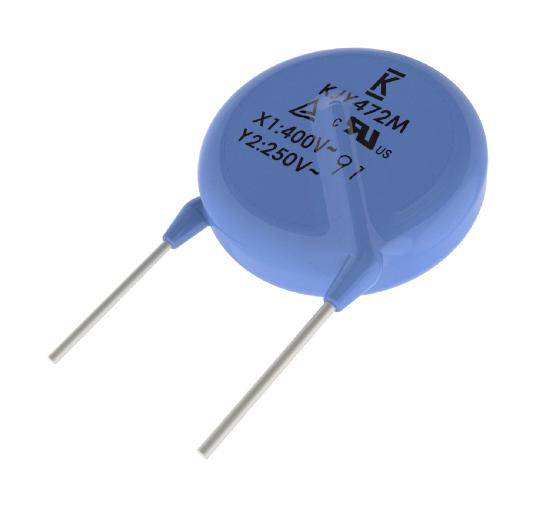 KEMET/partner Stock C721U102Mtwdba7317 Suppression Capacitor, 1000Pf, Class X1/y1