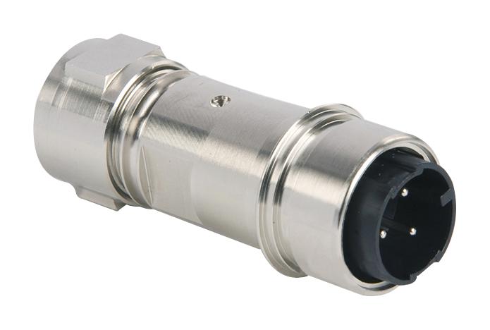 Bulgin/partner Stock Pxm6011/03P/st/0507/sn Circular Connector, Rcpt, 3Pos, Screw