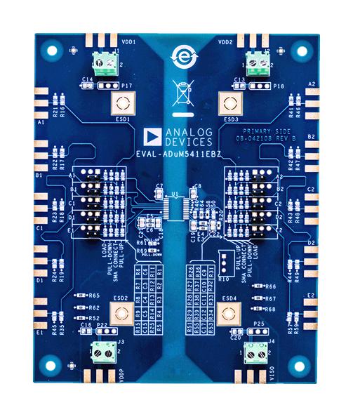 Analog Devices Eval-Adum5411Ebz Evaluation Board, Digital Isolator