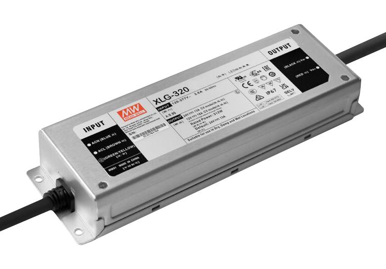 MEAN WELL Xlg-320-M-Da2 Led Driver, Constant Power, 310.8W