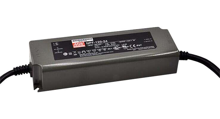 MEAN WELL Npf-120-20 Led Driver, Constant Current/volt, 120W