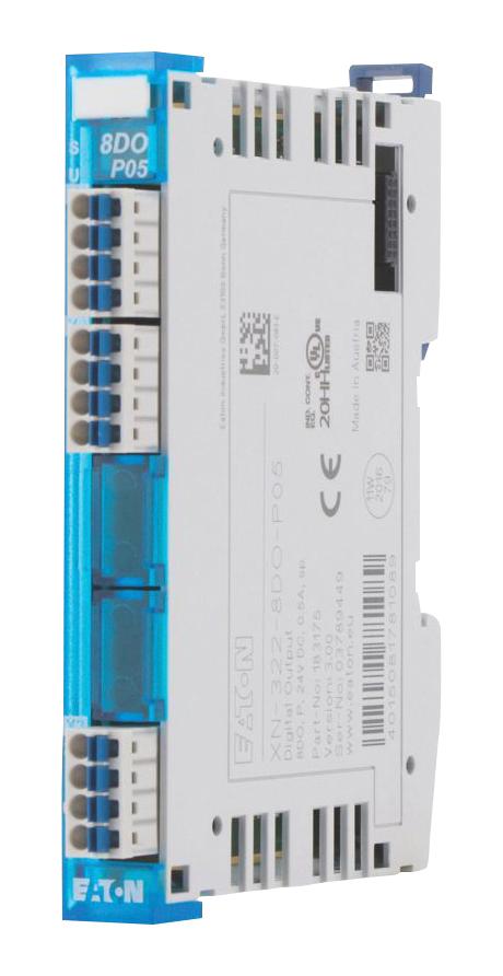 Eaton Moeller Xn-322-8Do-P05 Digital Output Module, 8 O/p, 18 - 30Vdc