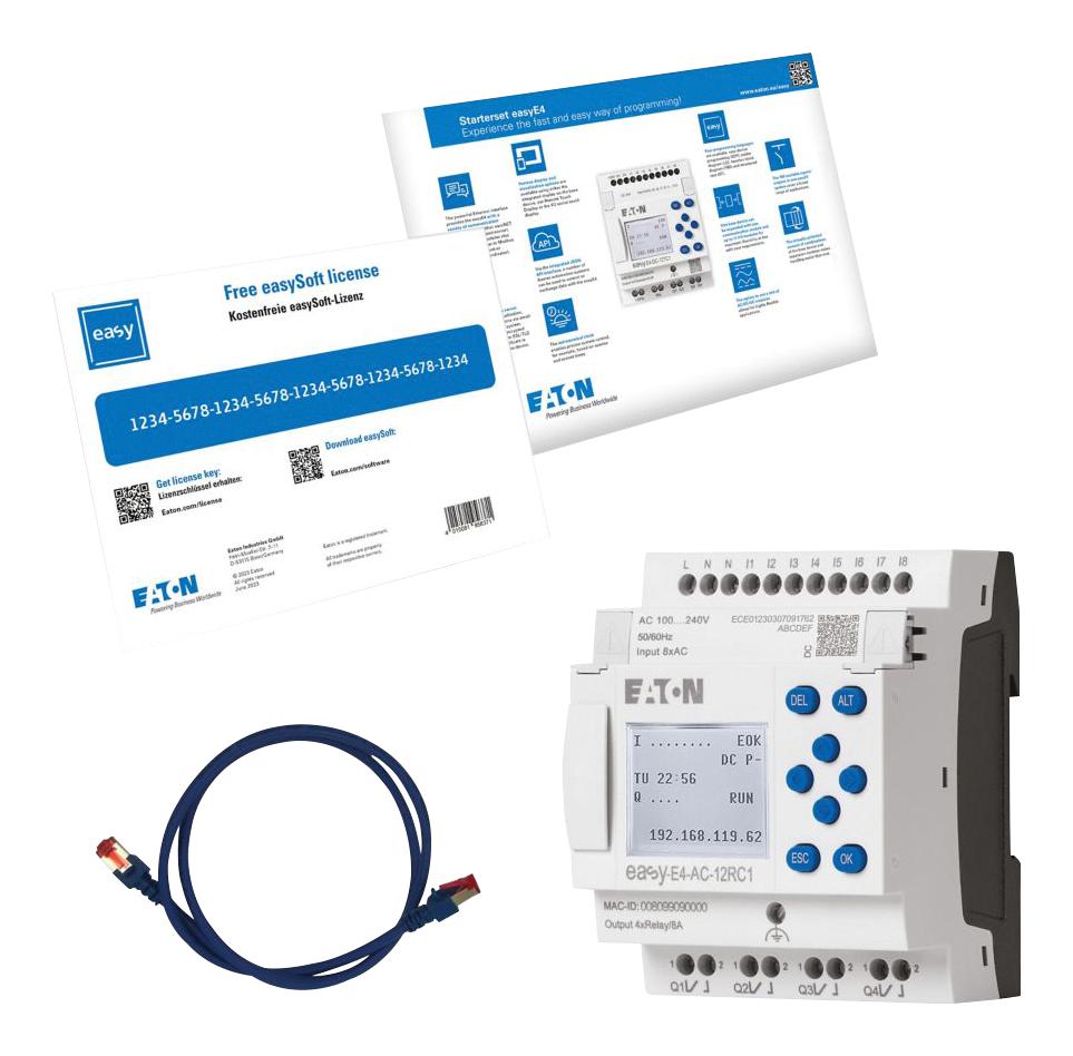 Eaton Moeller Easy-Box-E4-Ac1 Starter Kit, Ctrl Relay/software License