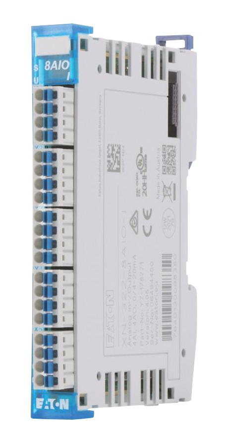 Eaton Moeller Xn-322-8Aio-I Analogue I/o Module, 8 I/o, 18 To 30Vdc