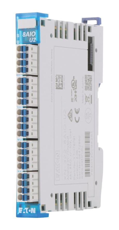 Eaton Moeller Xn-322-8Aio-U2 Analogue I/o Module, 8 I/o, 18 To 30Vdc