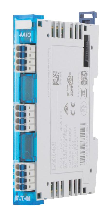 Eaton Moeller Xn-322-4Aio-I Analogue I/o Module, 4 I/o, 18 To 30Vdc