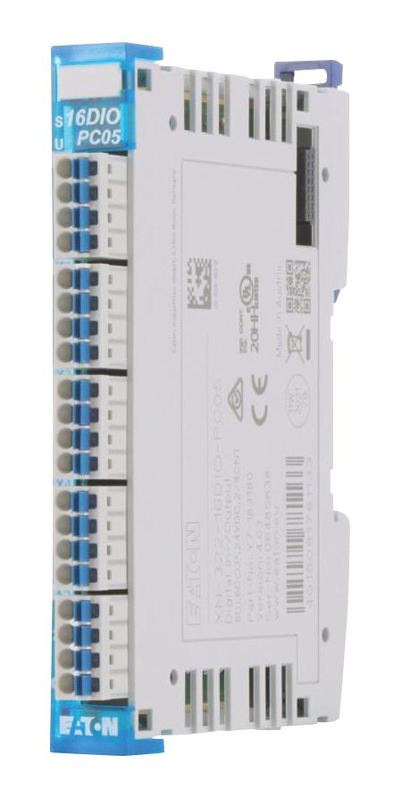 Eaton Moeller Xn-322-16Dio-Pc05 Digital I/o Module, 16 I/o, 18 To 30Vdc