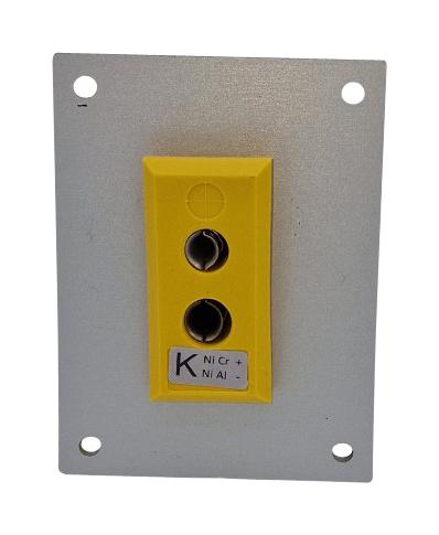 Labfacility As-K-Ff + Fsp-1 Thermocpl Connector, W/panel, Socket, K, 1Way