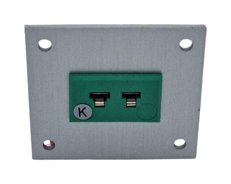 Labfacility Im-K-Ff + Fmp-1 Thermocpl Connector, W/panel, Socket, K, 1Way