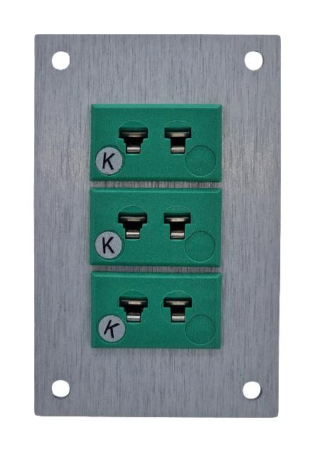 Labfacility Im-K-Ff + Fmp-3 Thermocpl Connector, W/panel, Socket, K, 3Way