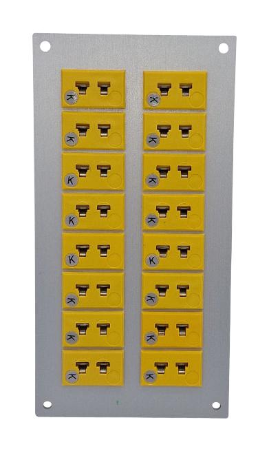 Labfacility Am-K-Ff + Fmp-16 Thermocpl Connector W/panel, Socket, K, 16Way