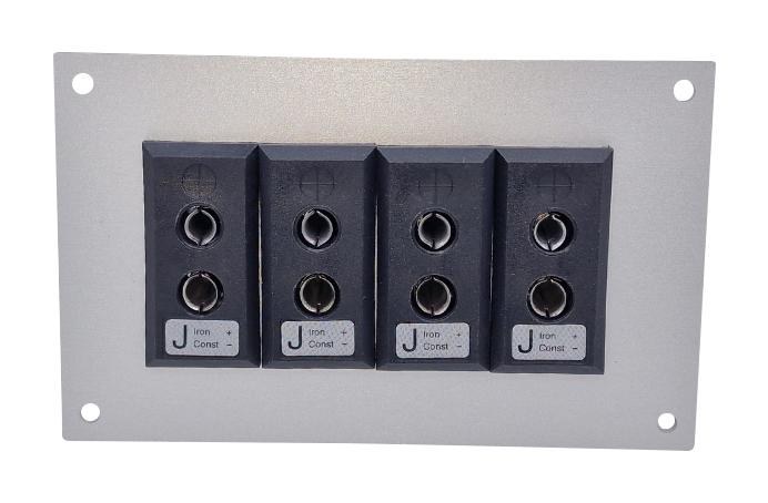 Labfacility Is-J-Ff + Fsp-4 Thermocpl Connector, W/panel, Socket, J, 4Way