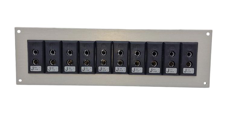 Labfacility Is-J-Ff + Fsp-10 Thermocpl Connector W/panel, Socket, J, 10Way