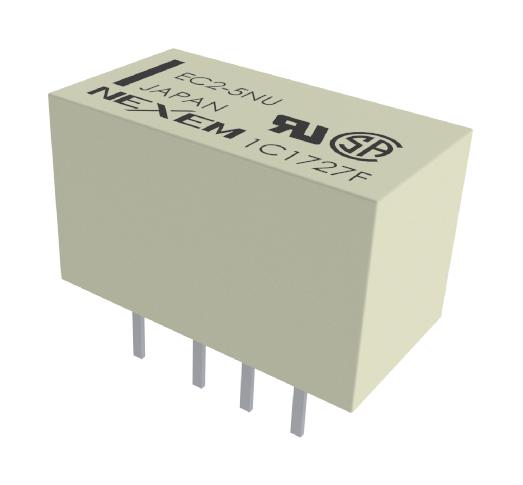 KEMET/partner Stock Ec2-4.5Snj Signal Relay, Dpdt, 2A, 4.5Vdc, Th