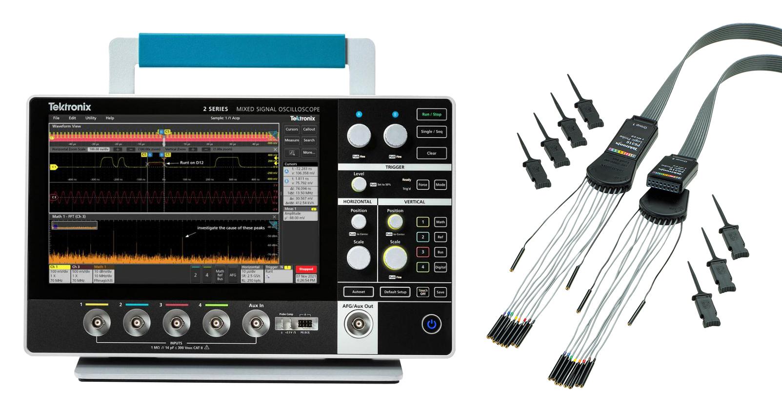 Tektronix Mso24 2-Bw-100 + 2-Mso + 2-Ultimate Mso, 4+16 Channel, 100Mhz, 2.5Gsps