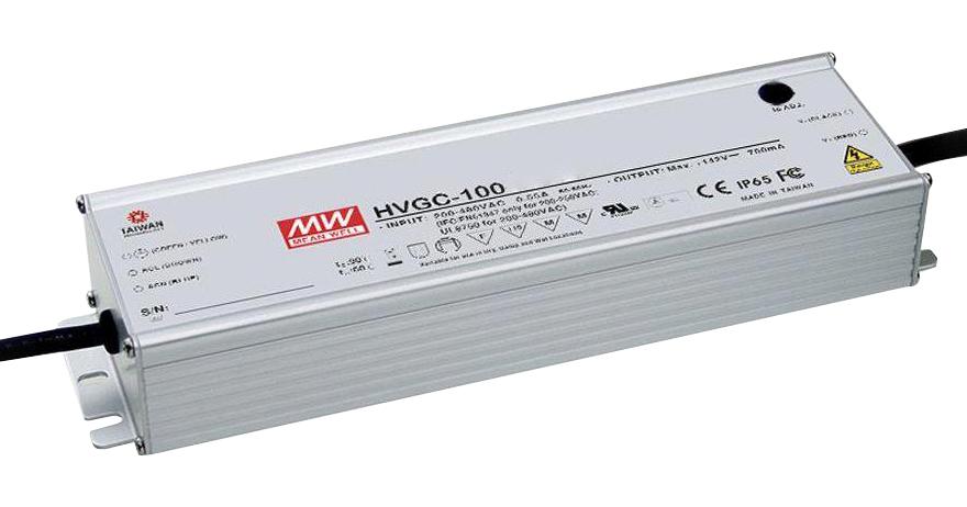 MEAN WELL Hvgc-100-350B Led Driver, Constant Current, 99.75W