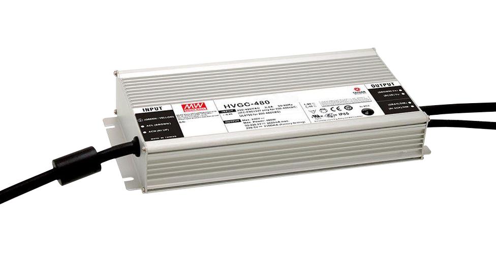 MEAN WELL Hvgc-480-L-Ab Led Driver, Constant Power, 480W