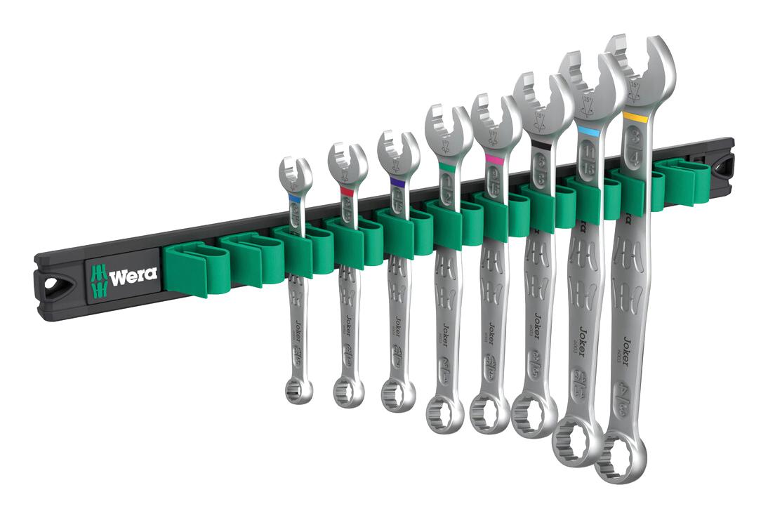 Wera 05020235001 Combination Wrench Set, 8 Pc