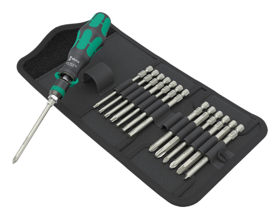 Wera 05051061001 Screwdriver Set, 15Pc